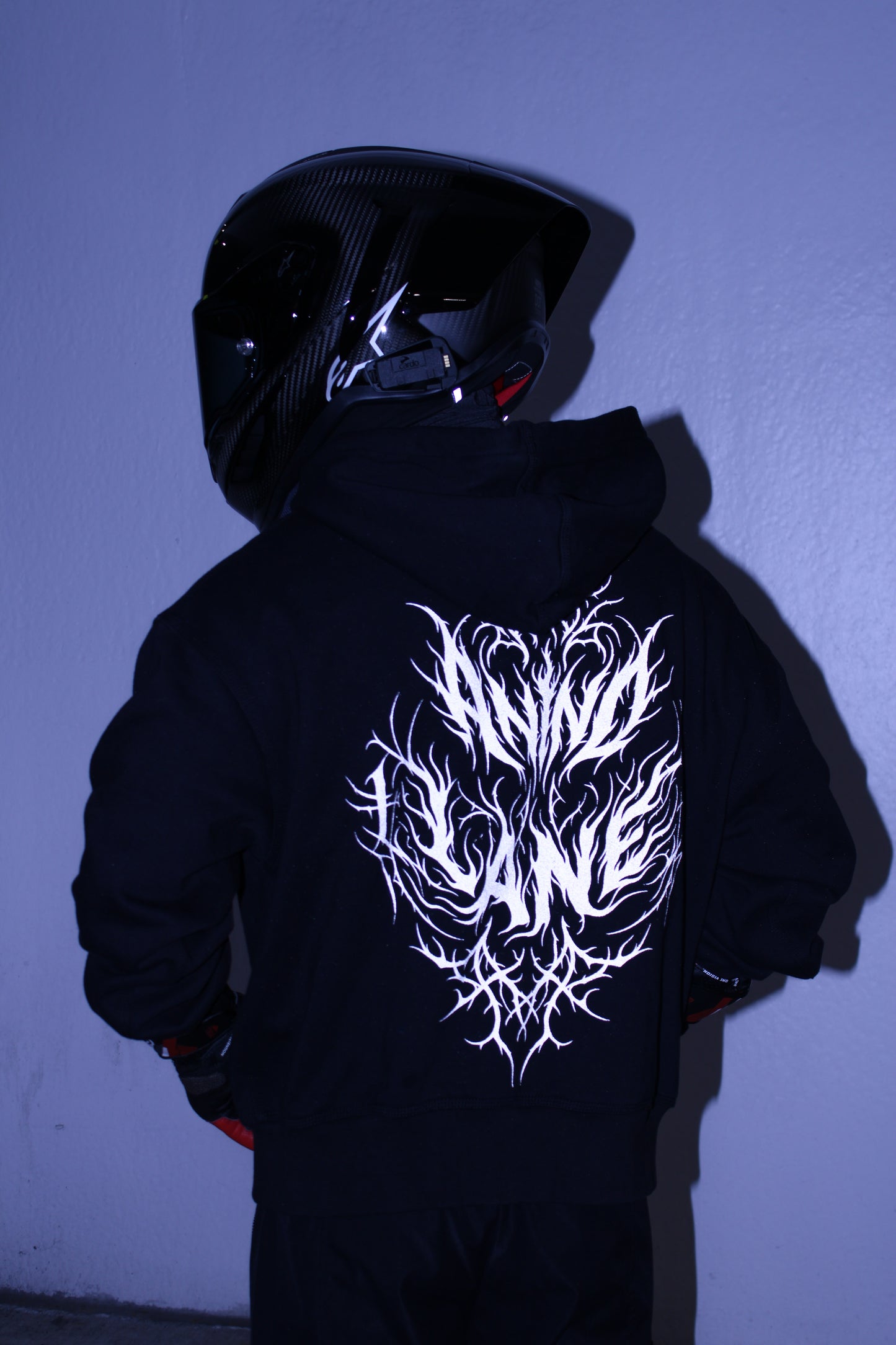 Midnight Spec | zip-up (3M reflective hoodie)