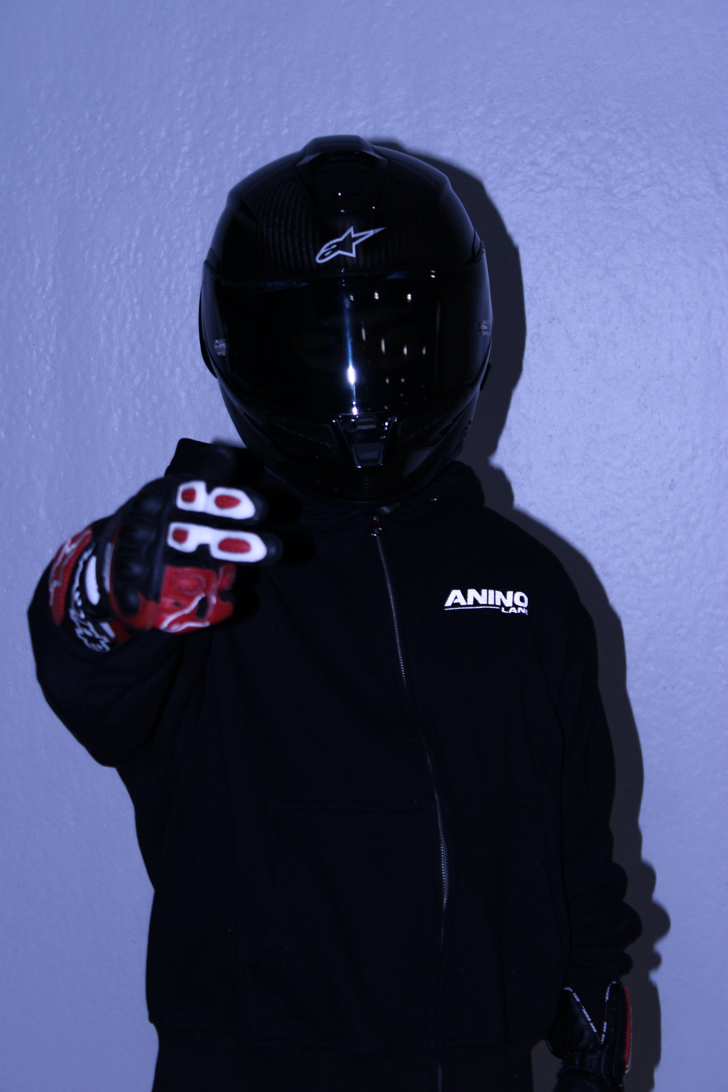 Midnight Spec | zip-up (3M reflective hoodie)