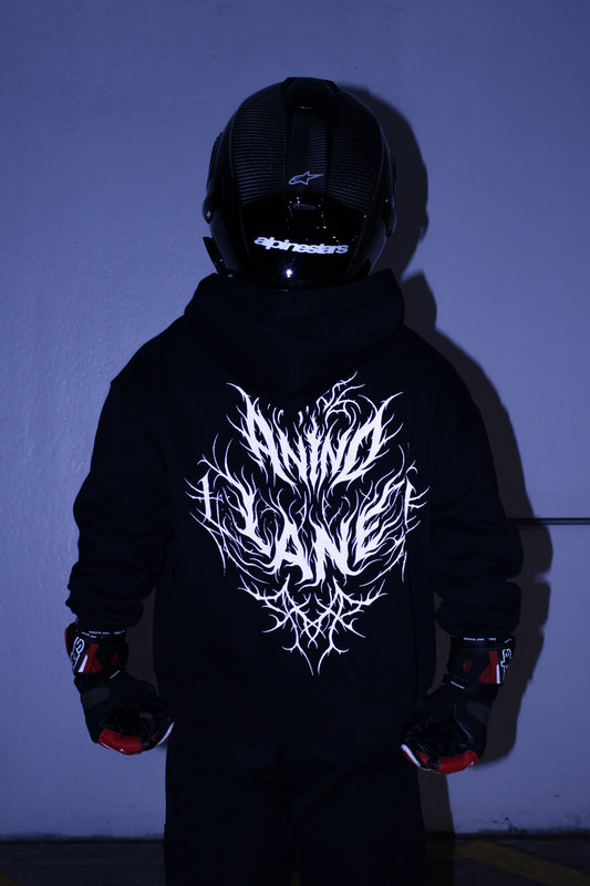 Midnight Spec | zip-up (3M reflective hoodie)