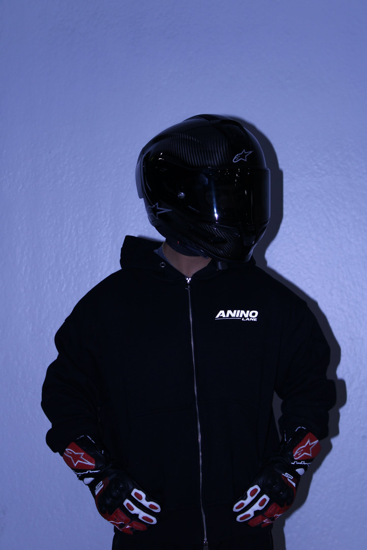 Midnight Spec | zip-up (3M reflective hoodie)
