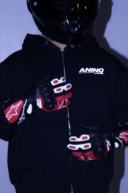 Midnight Spec | zip-up (3M reflective hoodie)