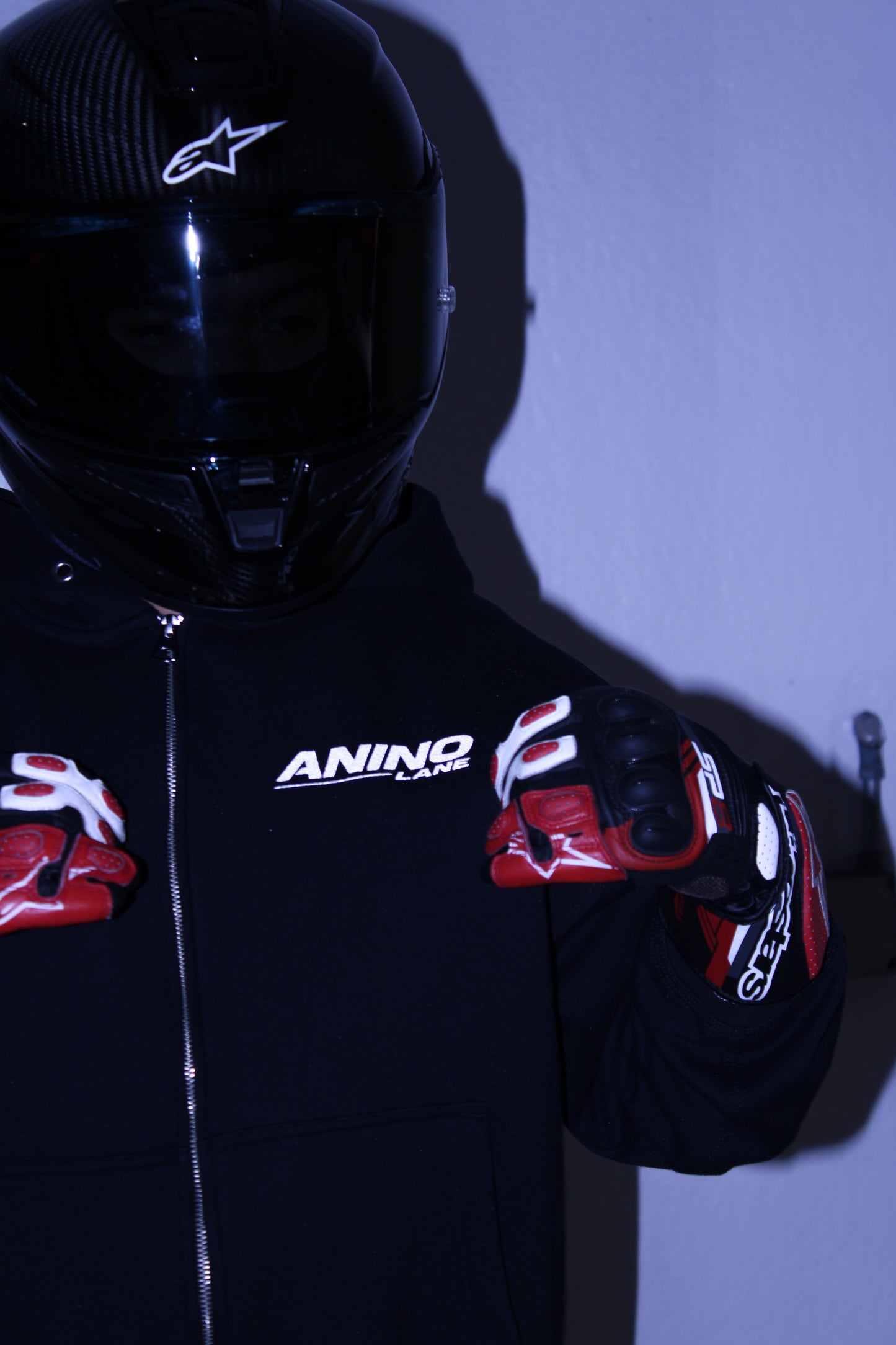 Midnight Spec | zip-up (3M reflective hoodie)
